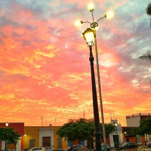 Colores en el cielo.