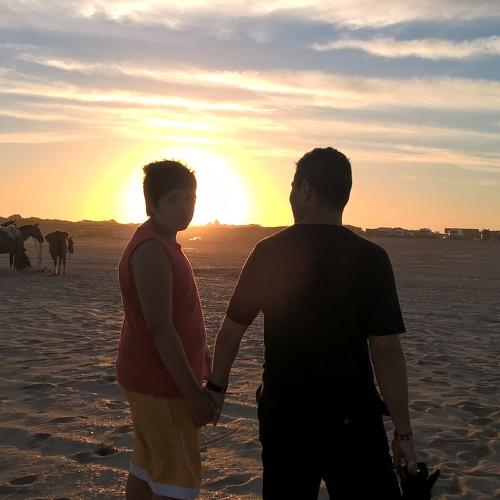Father and son