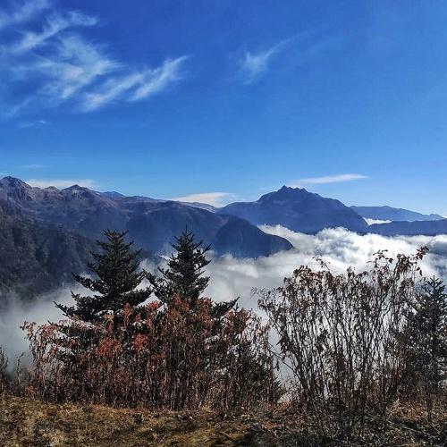Journey above the clouds