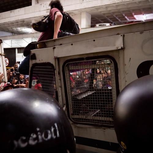 El escape de un periodista