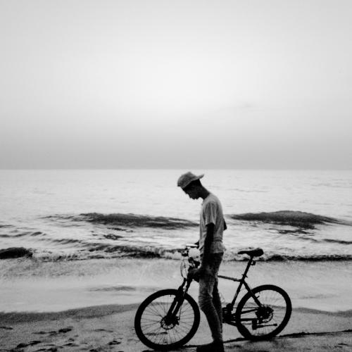 Black and white
