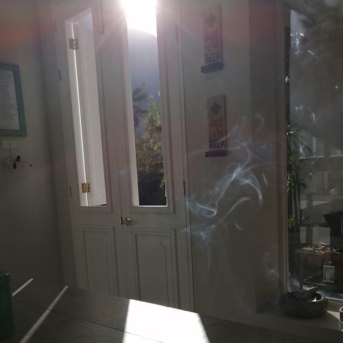 Atardecer desde mi cocina
