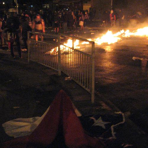 Protesta nocturna
