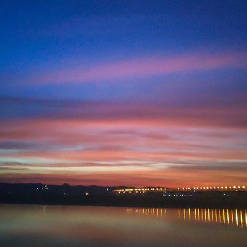 Irrawaddy 's after sunset