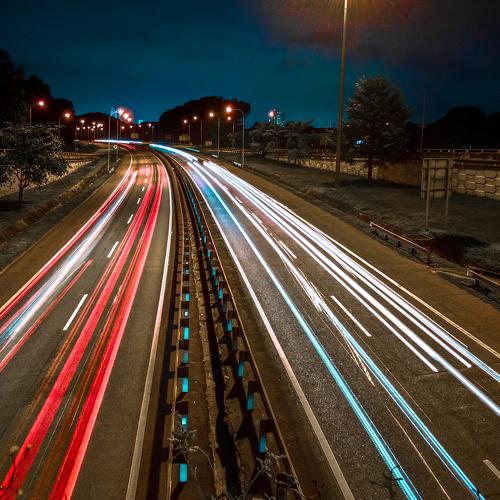 Streak of lights