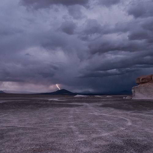 ELECTRICAL STORM OVER THE VOLCANO