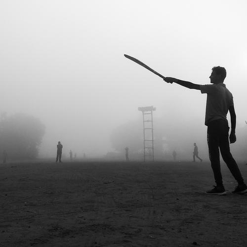 An amazing foggy morning