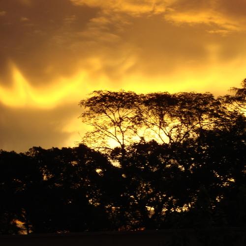SUNSET IN CHAPADA DOS GUIMARÃES BRAZIL