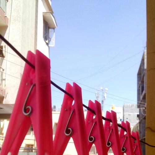 Arrange things like this