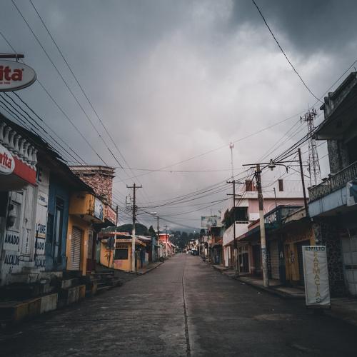 Calles en toque de queda.