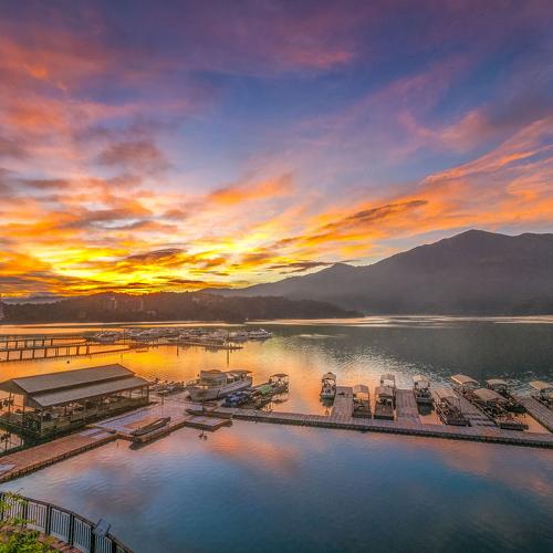 The beauty of the Sun Moon Lake