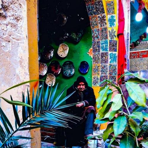 Old man in old Medina