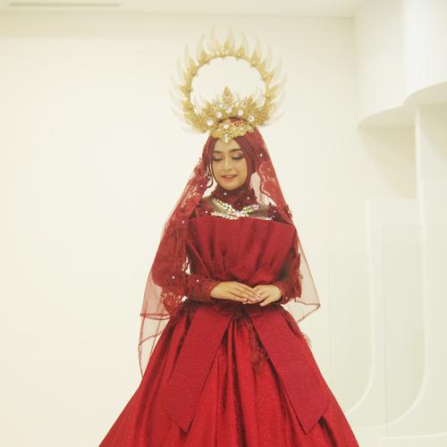 Beautiful Red Rose Muslimah Princess