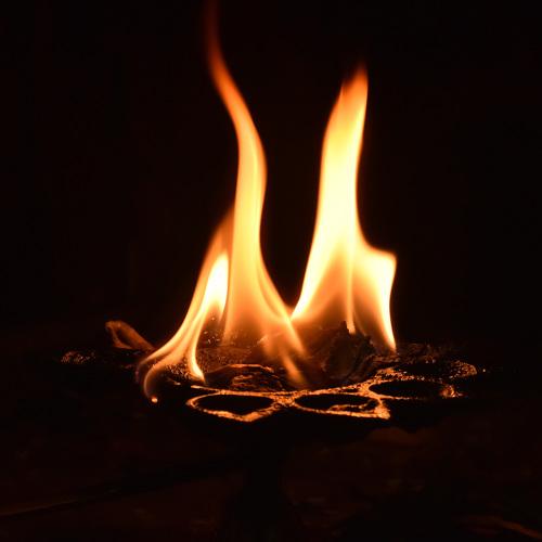 OIL LAMP IN TEMPLE
