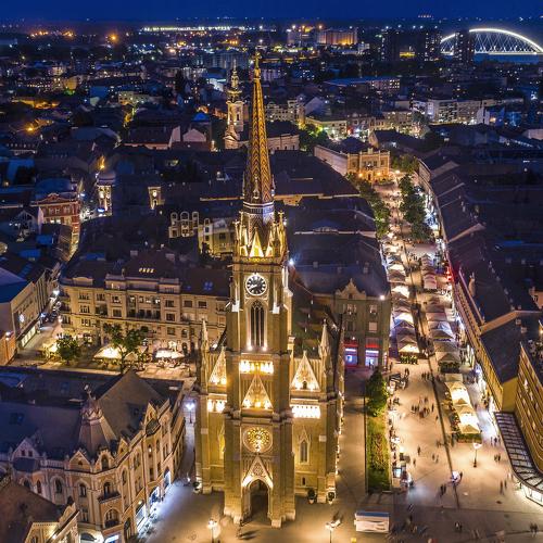 Novi Sad night