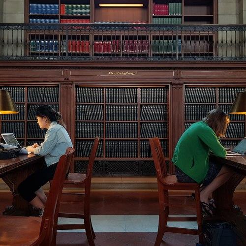 In The Library
