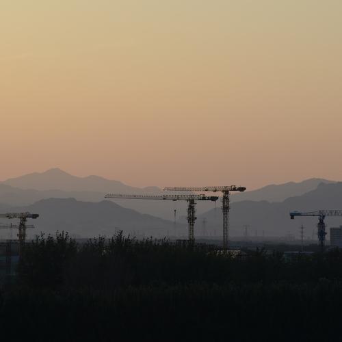 At dusk