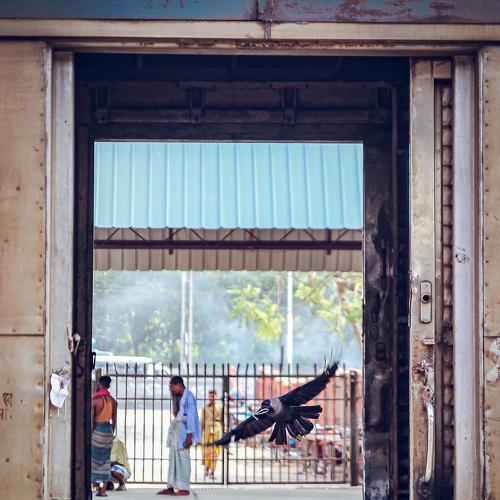 in frame