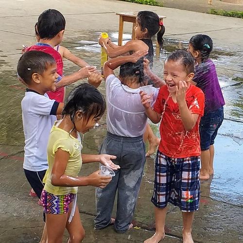 Jugando con el agua