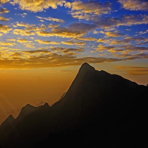 Sunrise at Western Ghats
