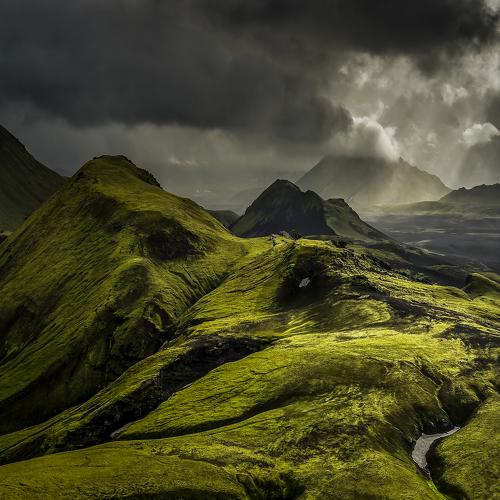 Cloudy day Iceland
