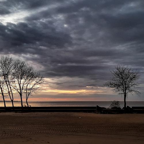 Invierno sobre el Río de la Plata.
