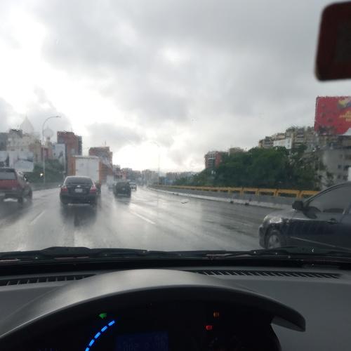 Detrás de mi para brisa