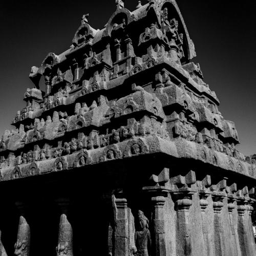 An ancient temple From Mahabalipuram