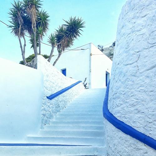 Stairs to the blue