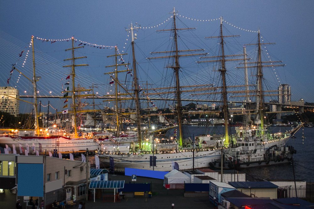 Владивосток. Регата.