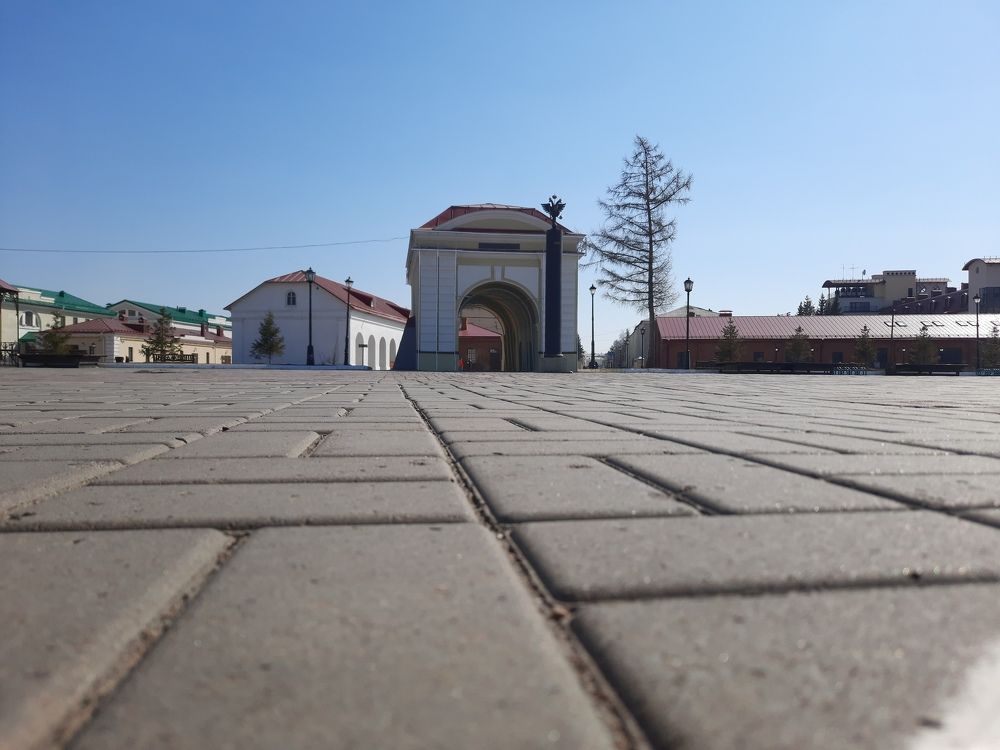 Тобольские ворота.  Г. Омск