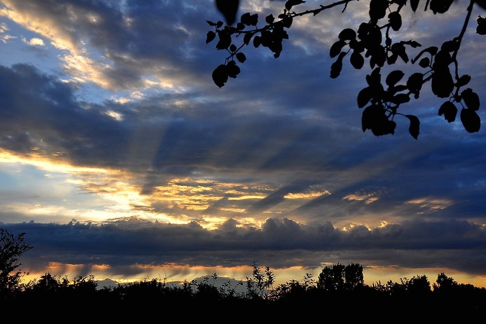 Лучи Солнца.