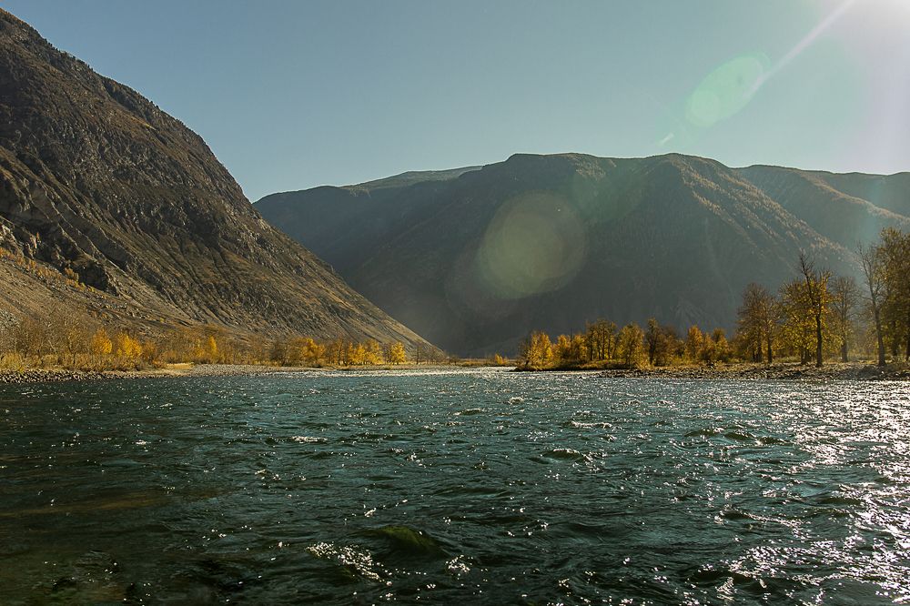Переправа через Чулышман