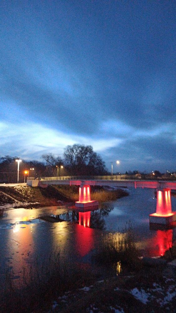 Мост через реку Волчья.