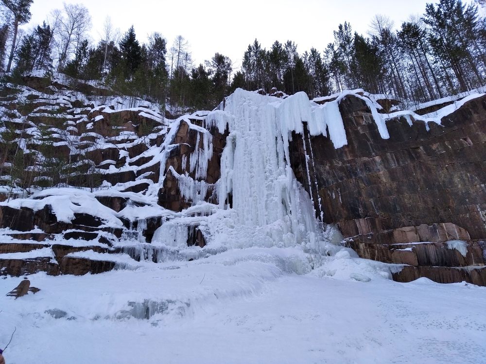 Ледяной водопад