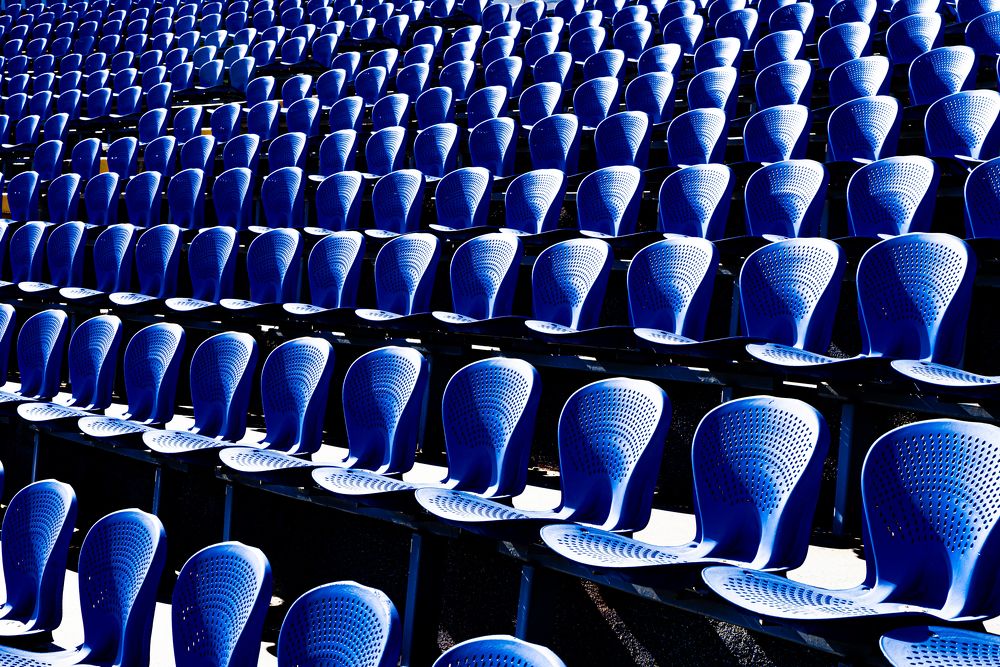 Stadium with no action