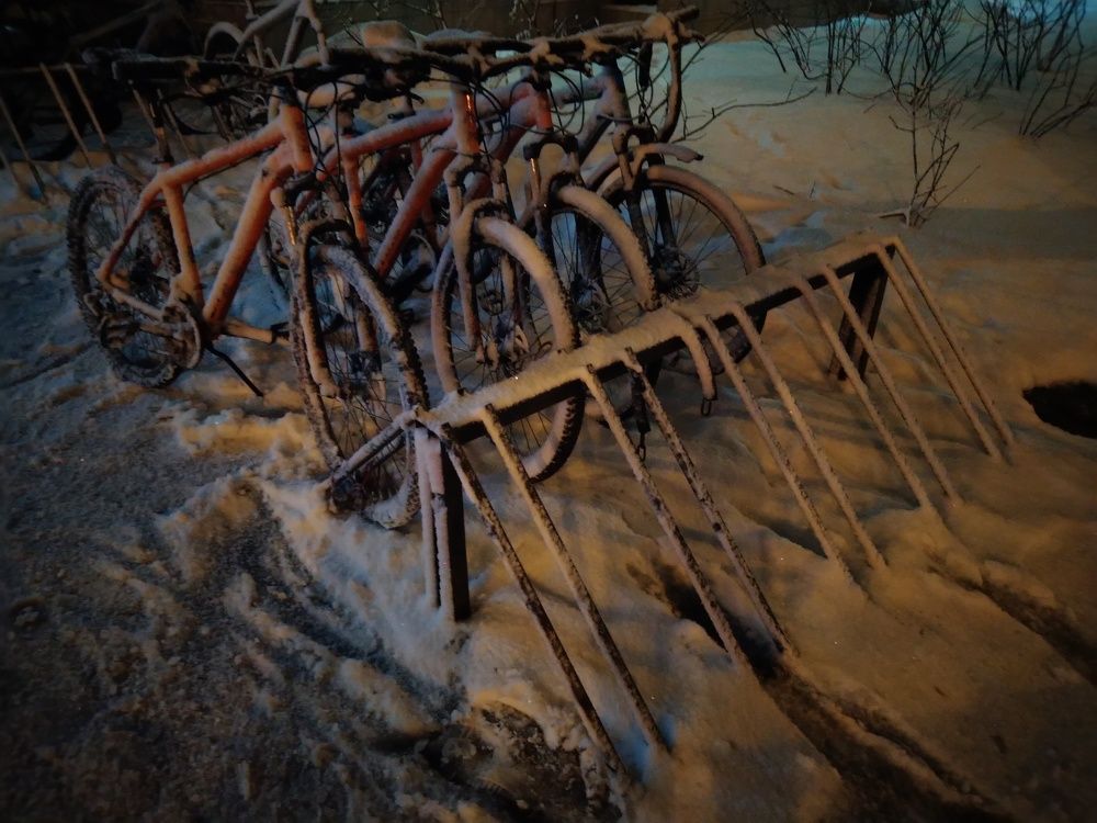 Снегопад прошёл