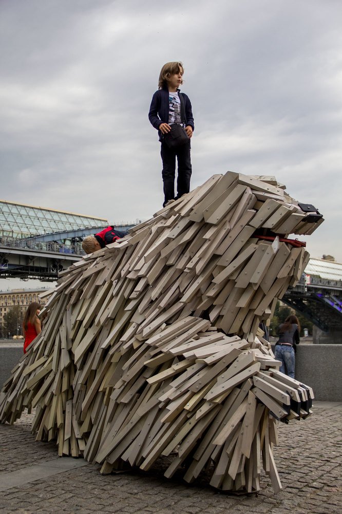 Оседлав комондора.