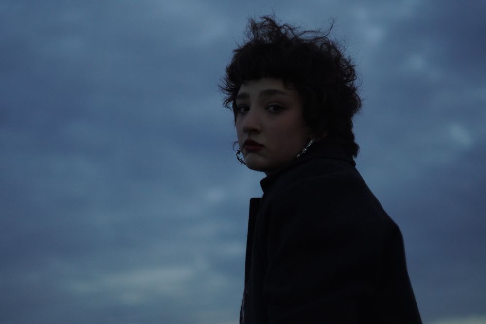 The girl is a stranger