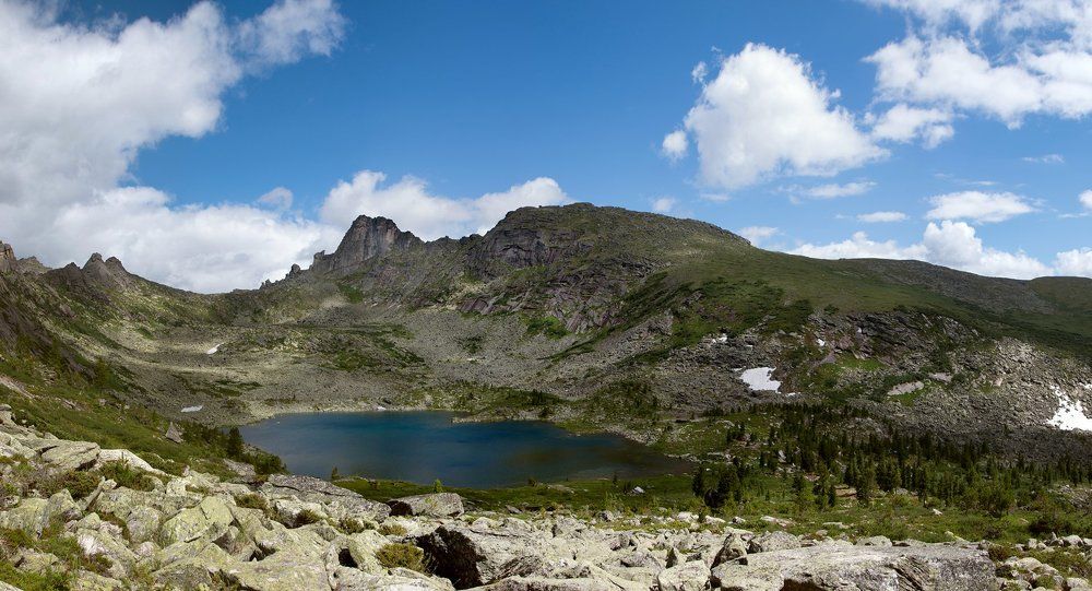 Озеро в горах