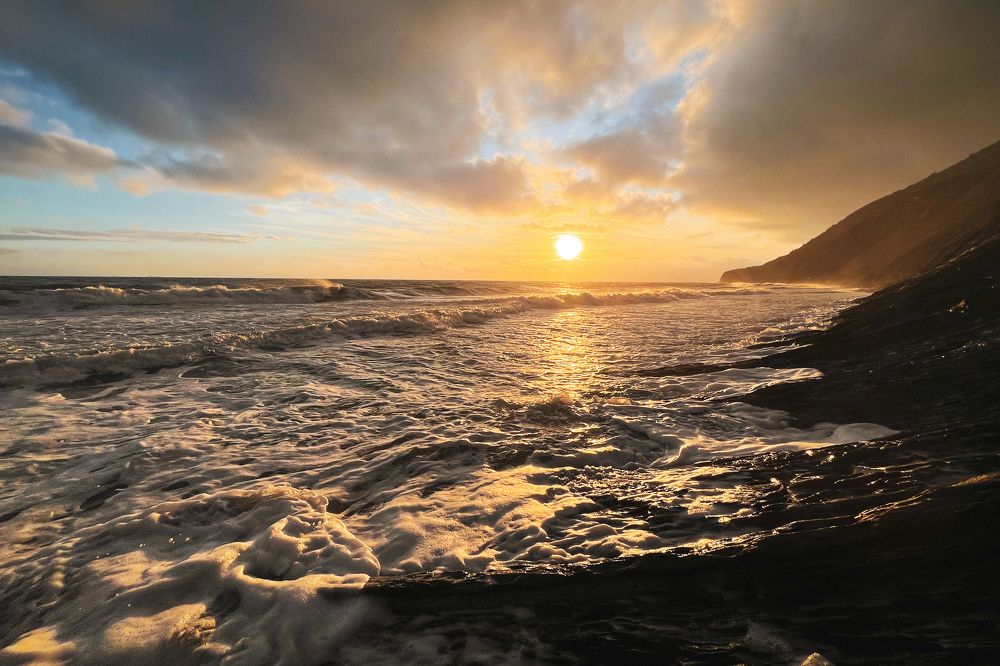 Морской закат