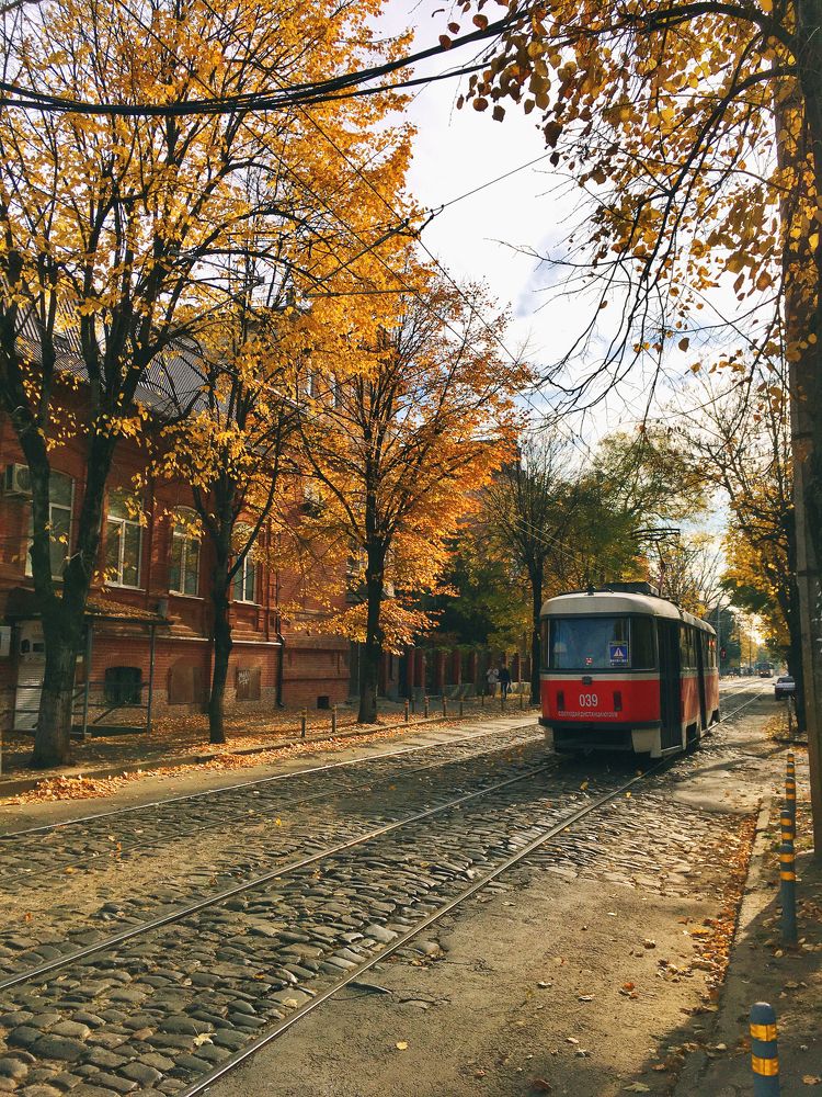 Осенний трамвайчик