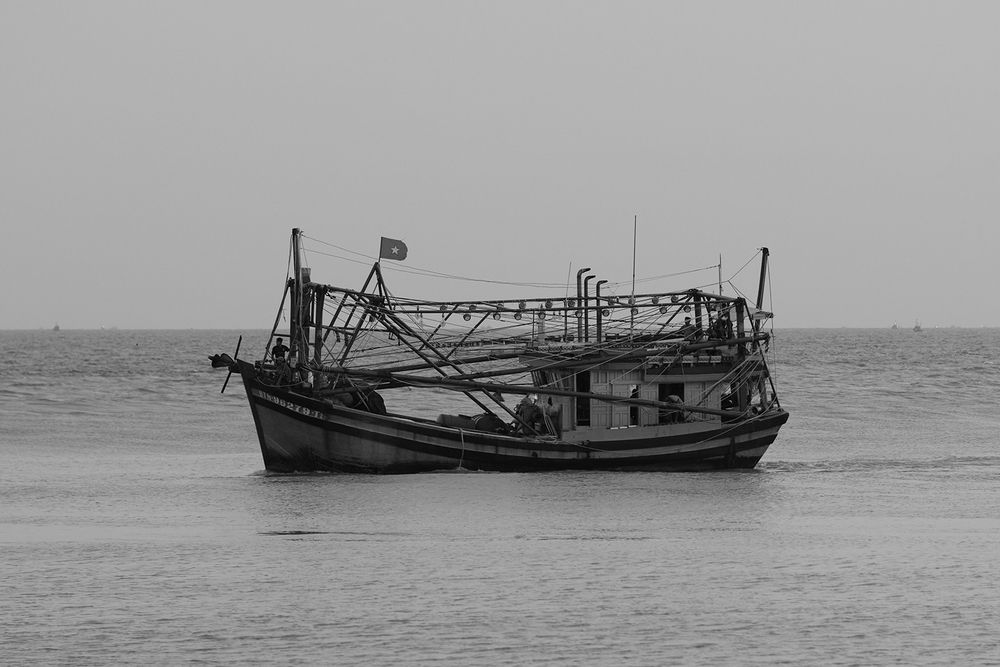 Back From A Long Night At Sea