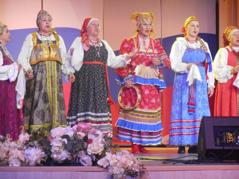 На праздничном концерте в центре им.А.С.Пушкина в Казани.