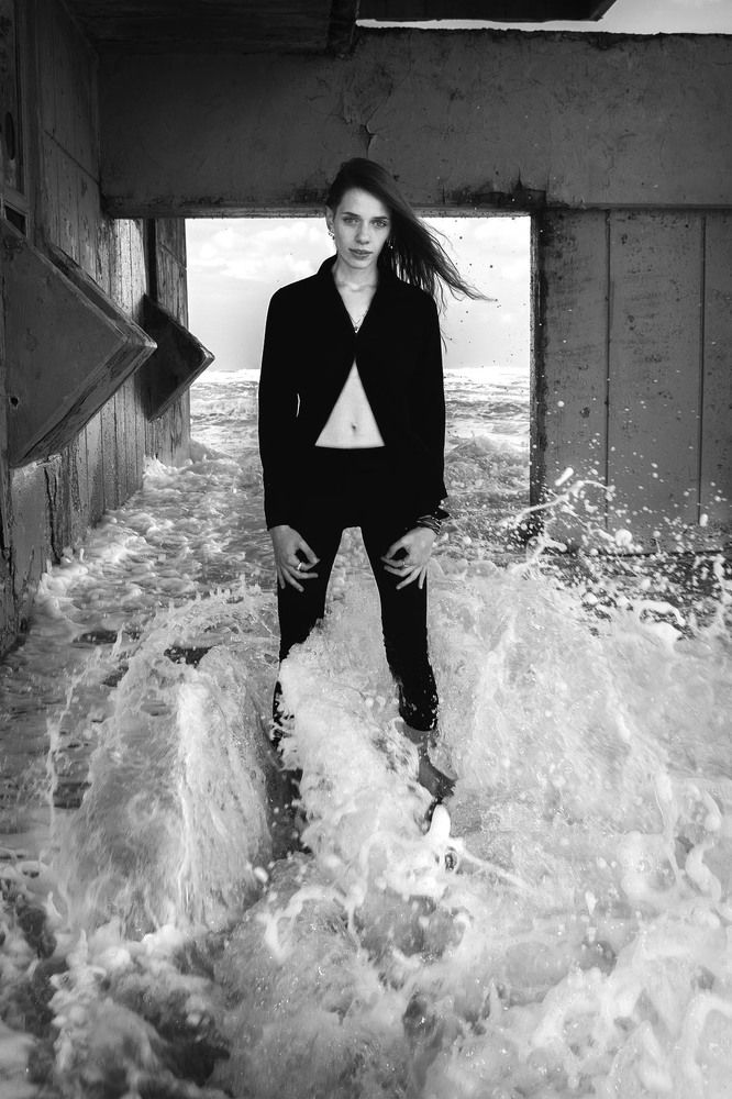 зимнее море