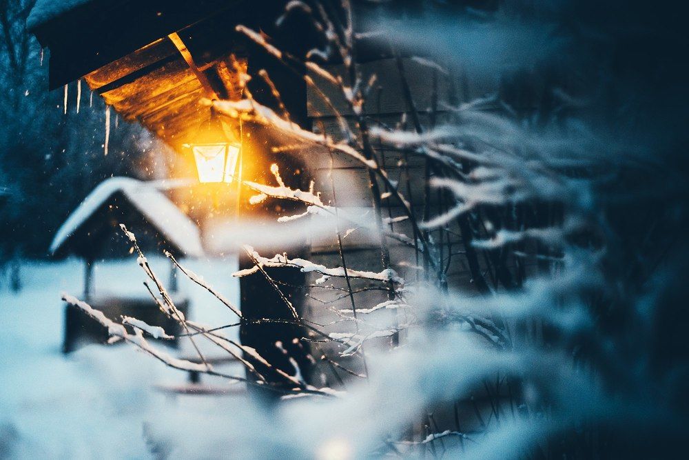 Вечер в деревне