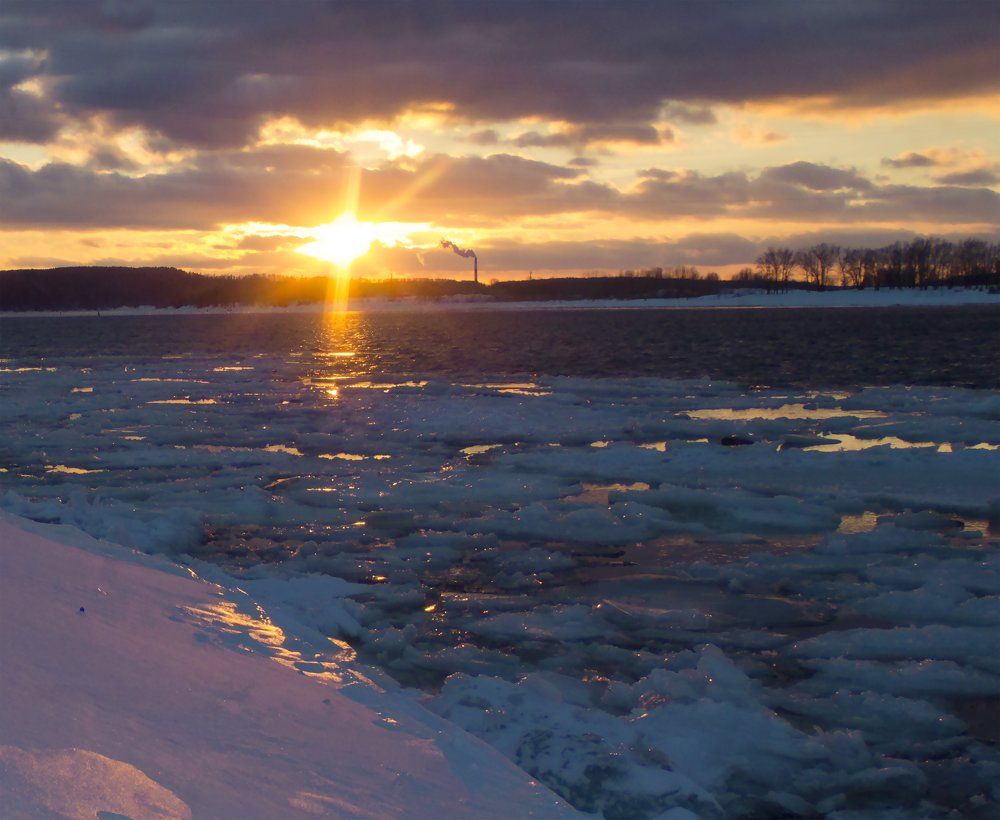 свет заката