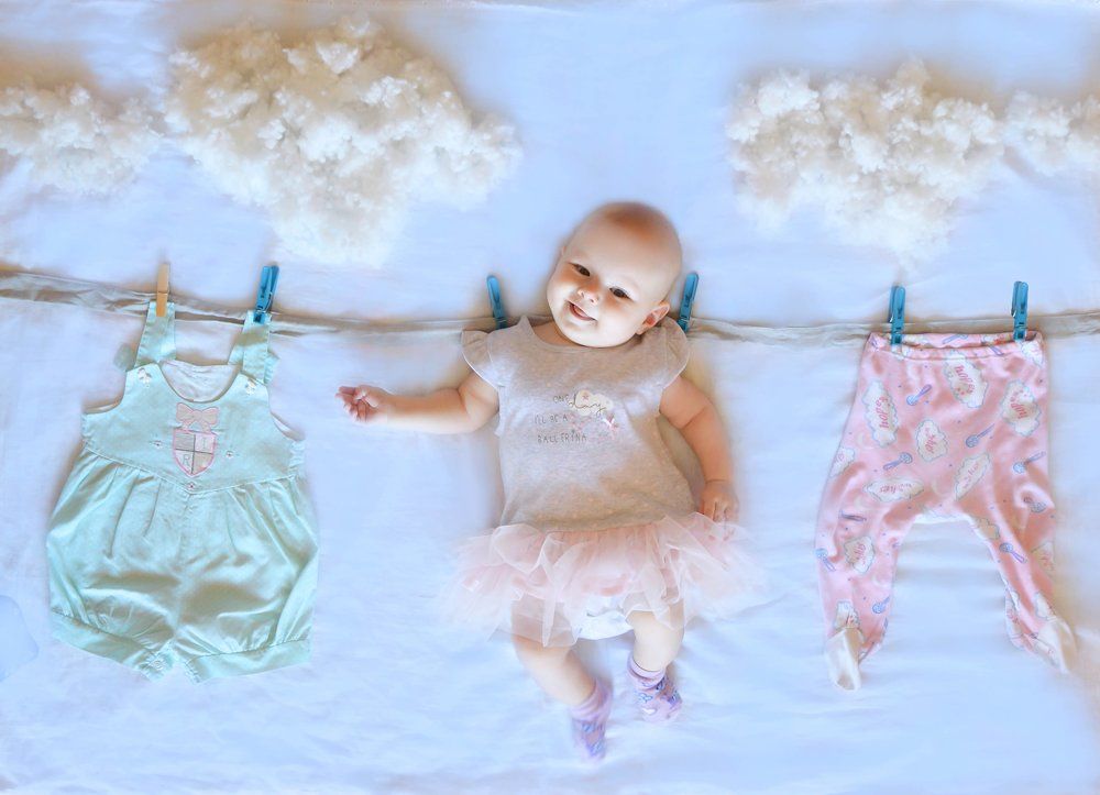 Сушим малыша