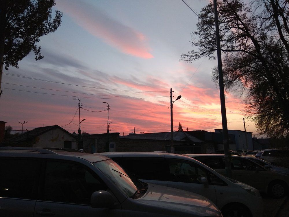 Ноябрьский закат