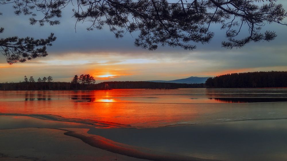 Ледяной закат